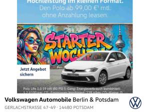 Volkswagen Polo Life 1,0l 5-Gang *NUR BIS 28.02.*🏷️