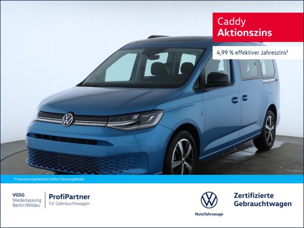 Volkswagen Caddy Maxi Life PanoDach AGR Alarm Navi ACC LED