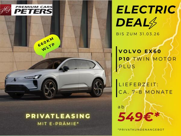 Volvo EX60 Plus P10 | Electric Deals | E-Prämie* | Privatleasing