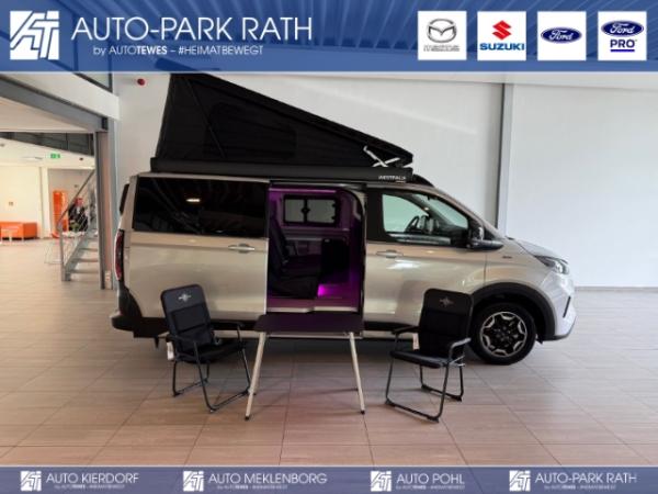 Ford Custom Nugget 🏕️🚌 320 L1 170PS Automatik StandHZG AHK NAVI LED ACTIVE Westfalia Technologie Paket 6  Aufstelldach