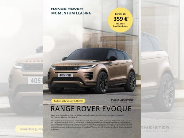 Abbildung Leasingangebot Land Rover Range Rover Evoque