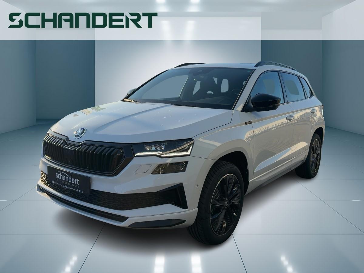 Skoda Karoq 1.5 TSI Sportline DSG Matrix Navi AHK Klimaauto🚀Sofort-Verfügbar🚀Autohaus-Schandert Top-Deal✨