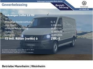 Volkswagen Crafter 35 Kasten 2.0 TDI DAB PDC Lane-Assist
