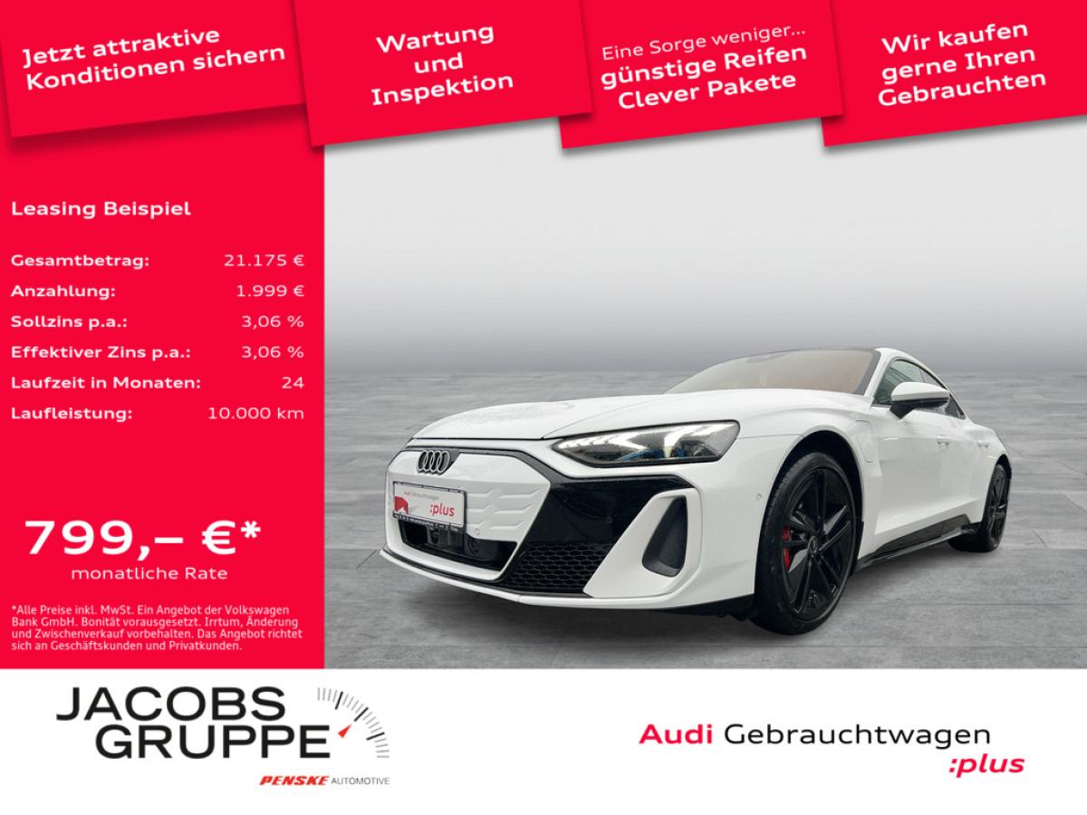 Audi e-tron GT S qu. Black/Facelift/Pano/Laser/HuD/ACC/360°