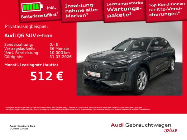 Audi Q6 e-tron S LINE/MATRIX/LED-PLUS/ACC/WÄRMEPUMPE