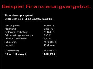 Cupra Leon ST 1.5 eTSI DSG / Navi, FullLink, LED, RFK