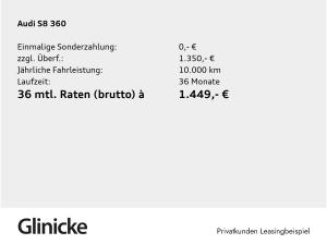 Audi S8 TFSI Pano HuD Matrix B&O Massage Lüftung 360°