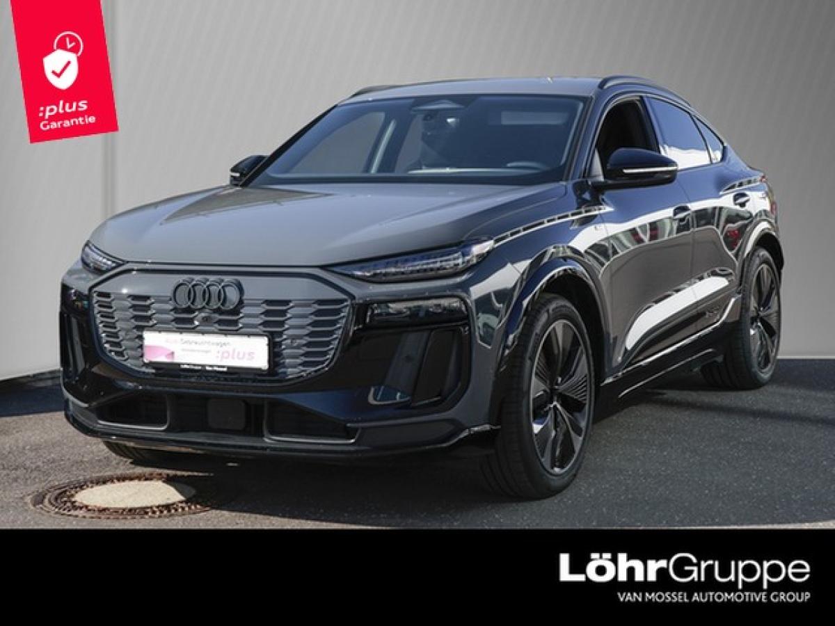 Audi Q6 e-tron Sportback edition one grey Matrix AHK