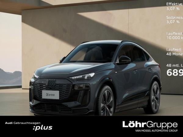 Audi Q6 e-tron Sportback edition one grey Matrix AHK