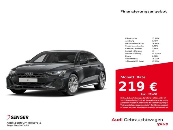 Audi A3 Sportback S line 35 TDI MMI LED ACC Sitzhzg.