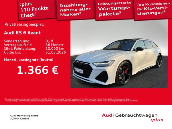 Audi RS6 RS 6 Avant 4.0 TFSI Panorama B&O ACC DynamikPak.