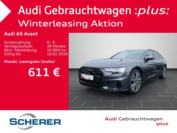 Audi A6 Avant S line 50 TFSI e MATRIX HUD AHK B&O SHZ