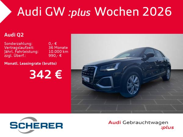 Audi Q2 advanced 35 TFSI S tronic NAVI RFK SHZ PDC