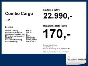 Opel Combo Cargo - e Basis *GEWERBEHAMMER*