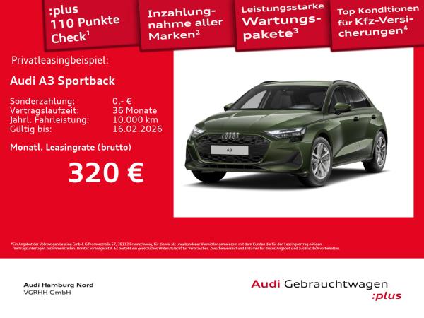 Audi A3 Sportback 40 TFSIe S tronic Sound Navi ACC