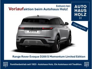 Land Rover Range Rover Evoque Sondermodell Momentum S -  19ZOLL SCHWARZ - 360 GRAD KAMERA - KOMFORTPAKET - SHZ - FAHRPAKET