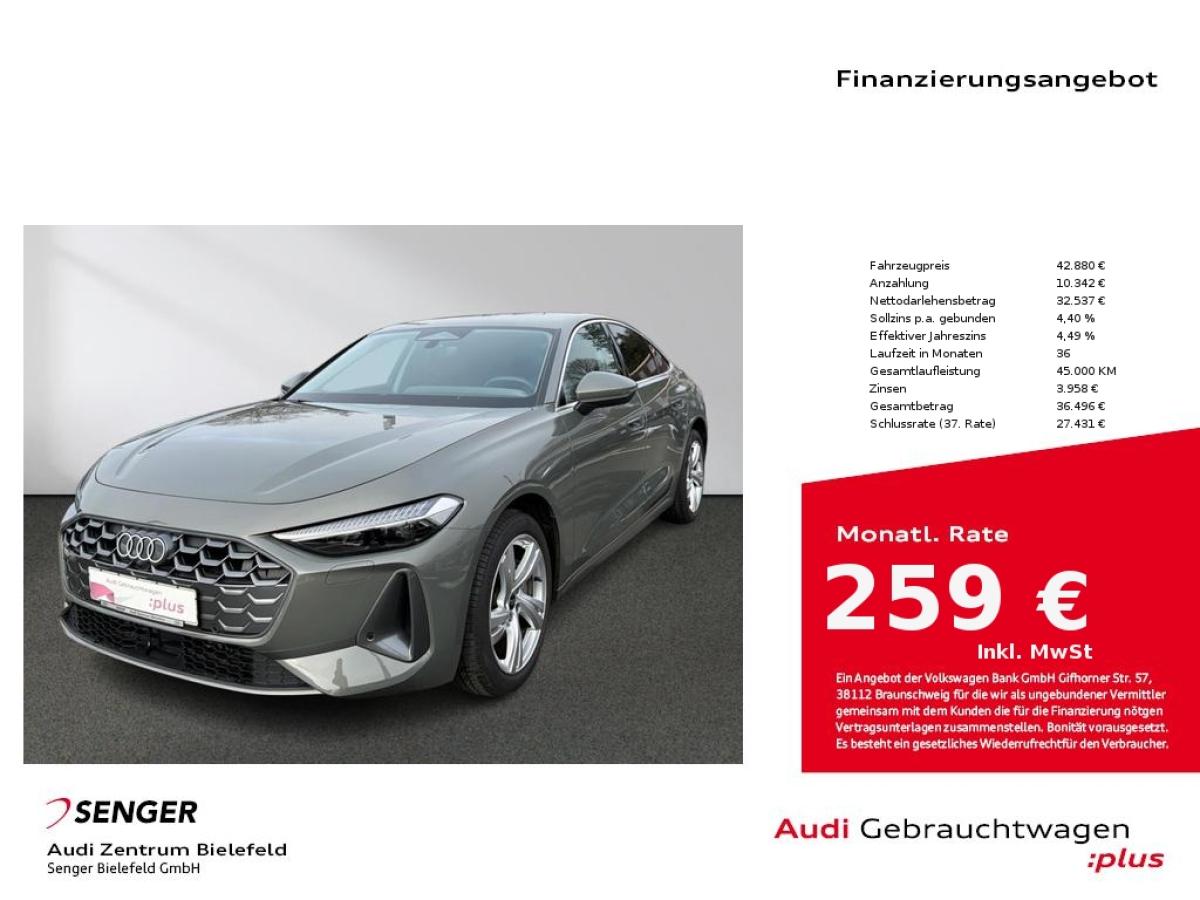 Audi A5 2.0 TFSI LED ACC AHK Smartphone-Interface