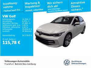 Volkswagen Golf VIII 2.0 TDI DSG Style Navi AHK Rückfahrkamera Sitzheizung DAB+