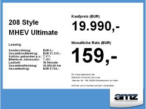 Peugeot 208 ⚡ Peugeot 208 Style MHEV | Top-Deal | Zulassung inkl. | 0€ AZ