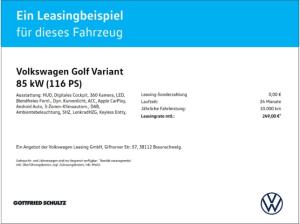 Volkswagen Golf Variant 1.5 TSI NAVI KAM ACC LED SHZ PDC LM