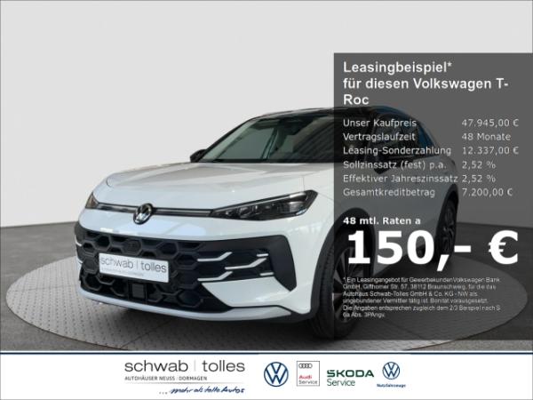 Volkswagen T-Roc Style 1.5 l eTSI OPF 110 kW (150 PS) 7-Gang-DSG AHK IQ Drive Easy Open & Close
