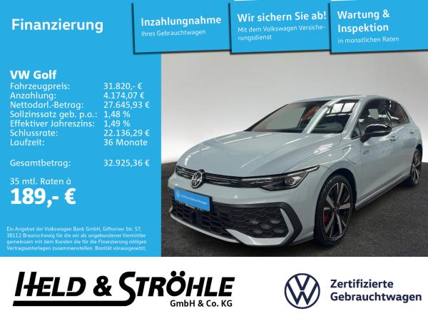 Volkswagen Golf GTE Black Style DCC KAM HuD IDA LED+ NAVI
