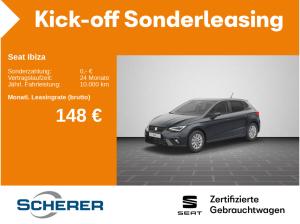 Seat Ibiza Style 1.0 TSI NAVI RFK APP SHZ LED PDC GJR
