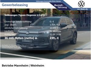 Volkswagen Tiguan Elegance 1.5 eTSI Klima ACC PDC LED DAB