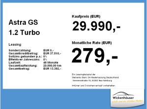 Opel Astra GS 1.2 Turbo