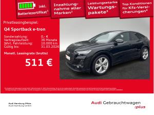 Audi Q4 e-tron Q4 Sportback 45 e-tron quattro Waermepumpe