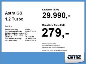 Opel Astra GS 1.2 Turbo