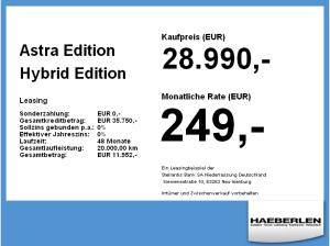 Opel Astra Edition Hybrid