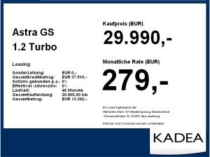 Opel Astra GS 1.2 Turbo