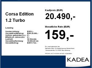 Opel Corsa Edition 1.2 Turbo