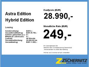 Opel Astra Edition Hybrid