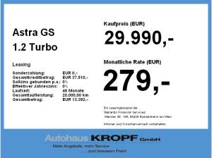 Opel Astra GS 1.2 Turbo