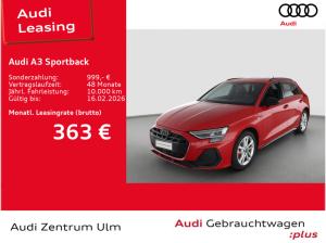 Audi A3 Sportback S-Line Black 45TFSI e ! Aktionsleasing nur noch bis zum 16.02.2026 !