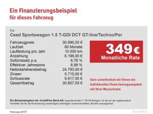 Kia Ceed SW Ceed Sportswagon 1.5 T-GDI DCT GT-line/Techno/Per