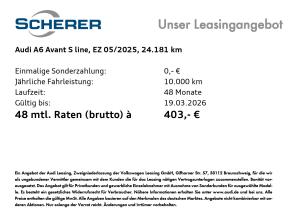 Audi A6 Avant S line 40 TDI S tronic