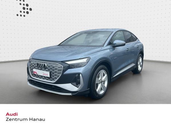Audi Q4 e-tron Sportback 45 S-LINE*NAVI-PLUS*LED*AHK*PDC*WÄRMEPUMPE*SHZ