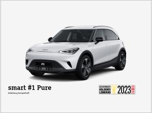 smart #1 Pure⚡inkl. 6.000€ E-Prämie¹❗️(LED, 18" LM, Android Auto/Carplay, uvm.)