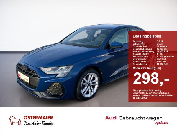 Audi A3 Limousine S-LINE 35 TDI S-TRONIC ACC.KAMERA.NAVI.VIRTUAL