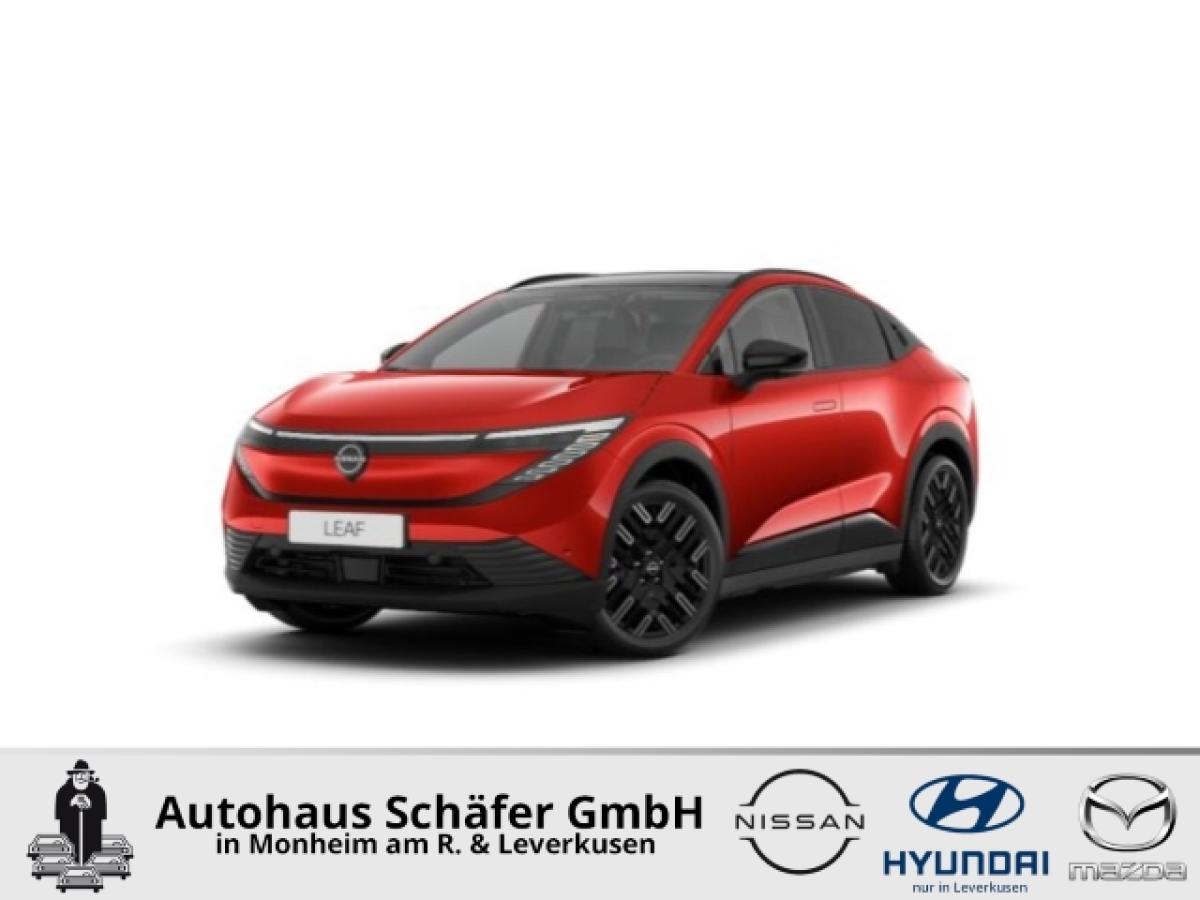 Nissan Leaf EVOLVE 75kWh HUD Panorama Navi Digitales Cockpit Soundsystem Bose 360 Kamera Massagesitze