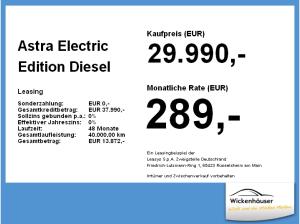 Opel Astra Electric Edition