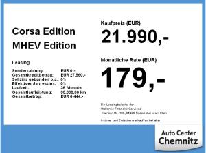 Opel Corsa Edition MHEV **Gewerbehammer**
