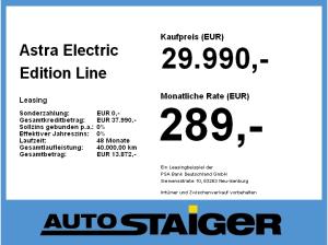 Opel Astra Electric Edition
