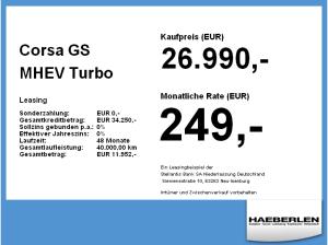 Opel Corsa GS MHEV **Gewerbehammer**