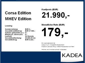 Opel Corsa Edition MHEV **Gewerbehammer**