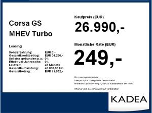 Opel Corsa GS MHEV **Gewerbehammer**