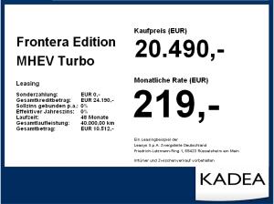 Opel Frontera Edition MHEV